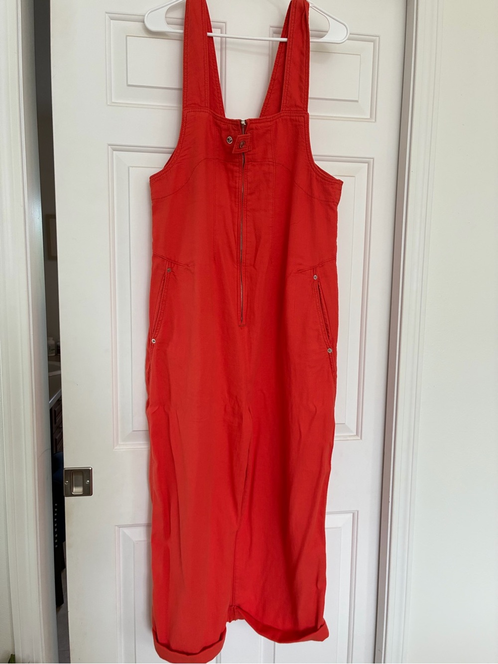 Orange Free People Jumpsuit